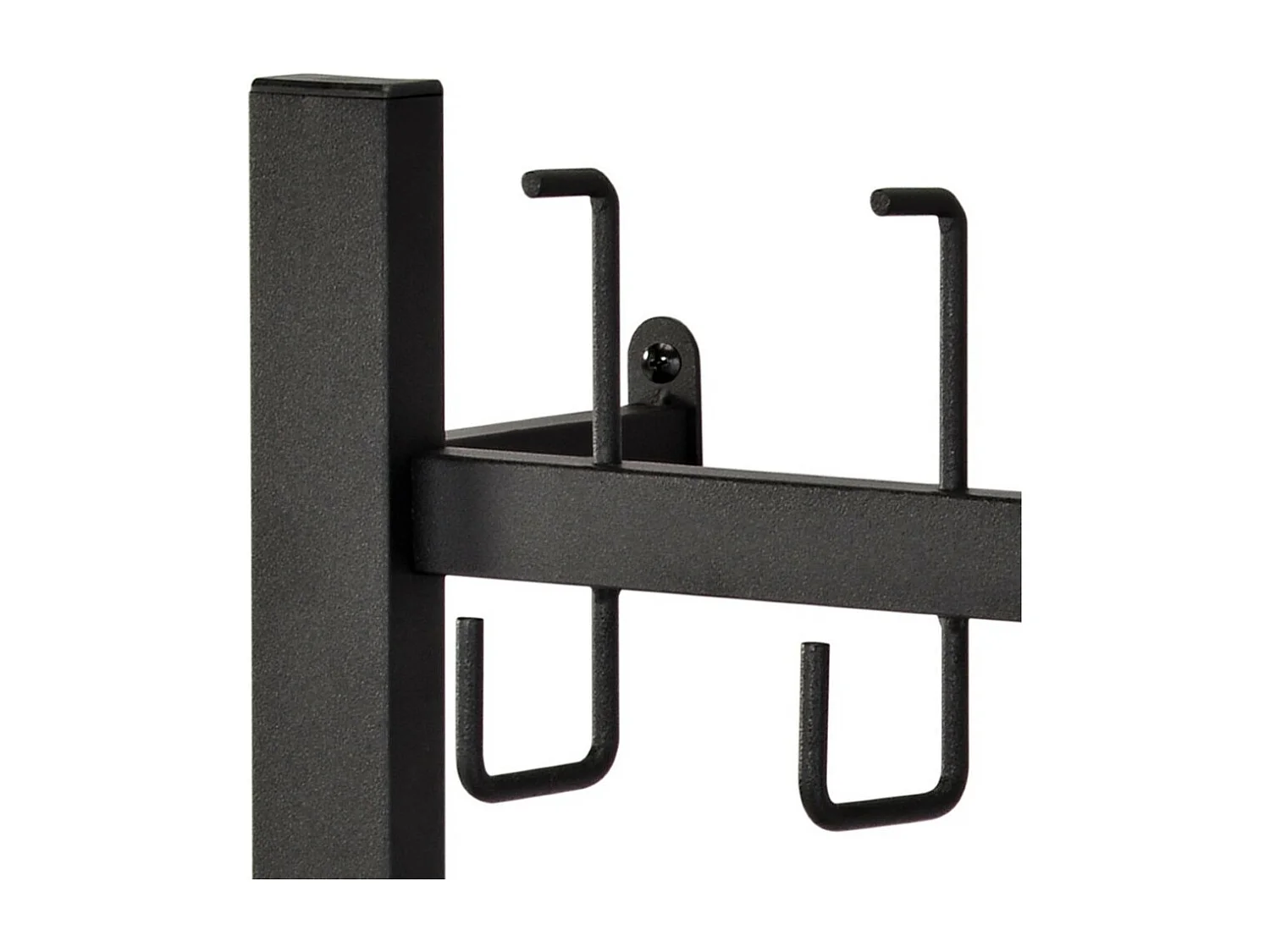 Wandgarderobe - Metall - schwarz - IRINA