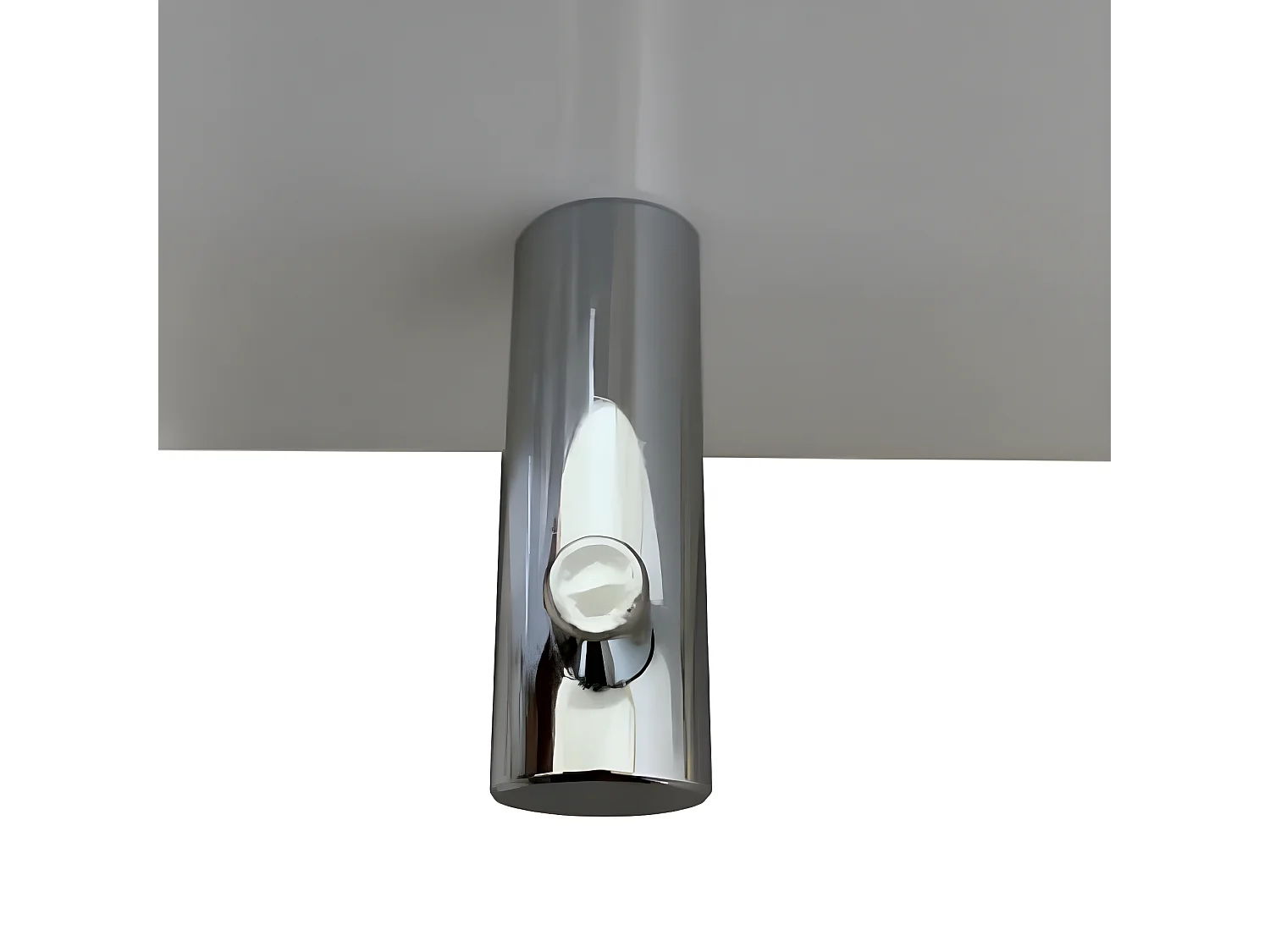 Porte-manteau mural 5 crochets - aggloméré - blanc - KIRIN