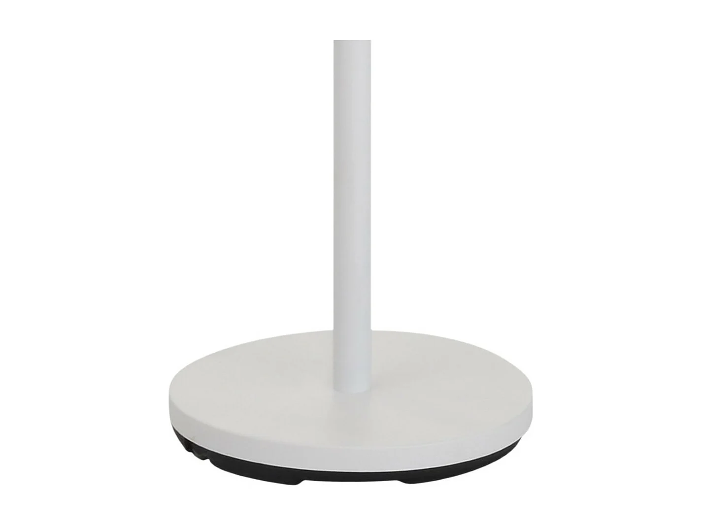 Portant à vêtements 6 crochets - métal - blanc - ITARNA