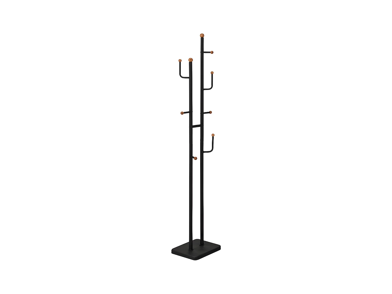 Cabide - metal - preto - PERTA
