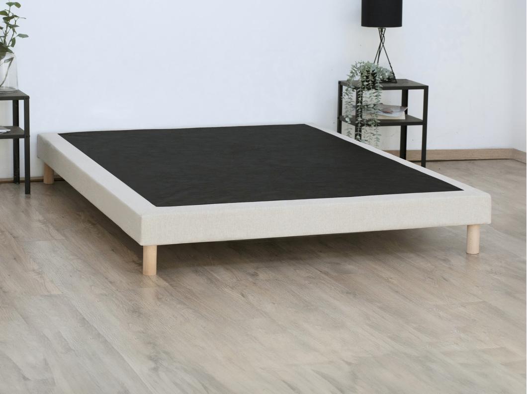 Stelaż dekoracyjny uniwersalny 140 x 190 cm - Beżowy - KOZANI marki YSMÉE