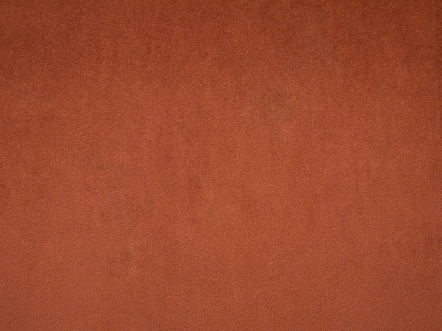 Barstol i sammet och svart metall - Justerbar höjd - Terracotta - ELEANA