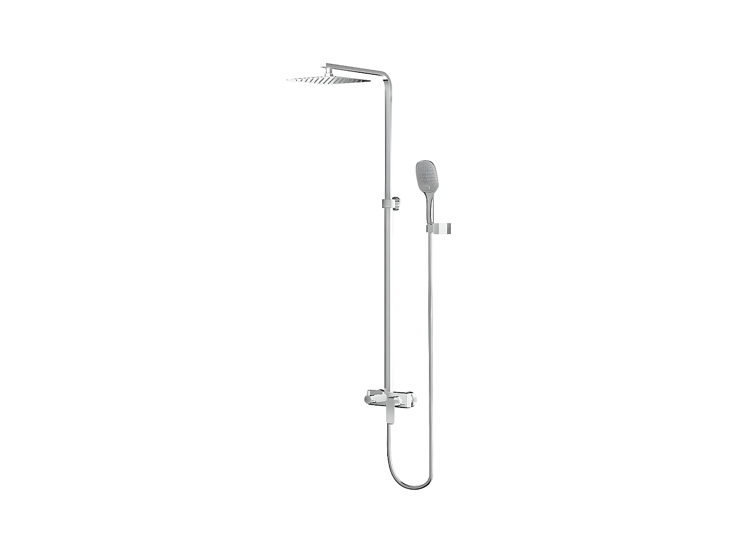 colonne de douche  Sacramento couleur : Chrome