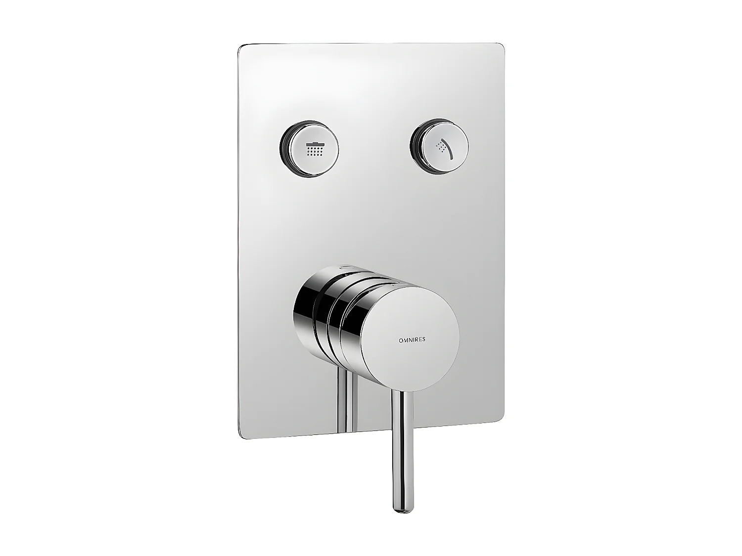 Colonne de douche Y GOCLIK encastrable  chrome