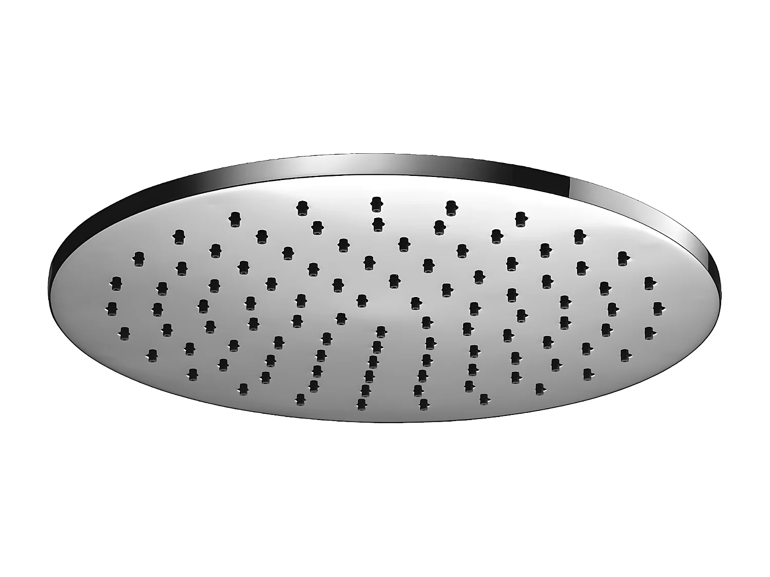 Colonne de douche Y encastrable avec jets latéraux  chrome