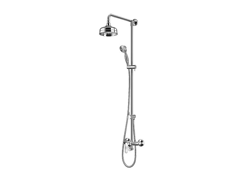 colonne de douche Art Deco couleur : Chrome