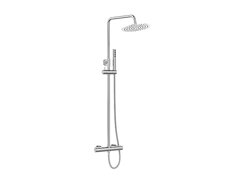 Colonne de douche thermostatique , Pretto Couleur: Chrome