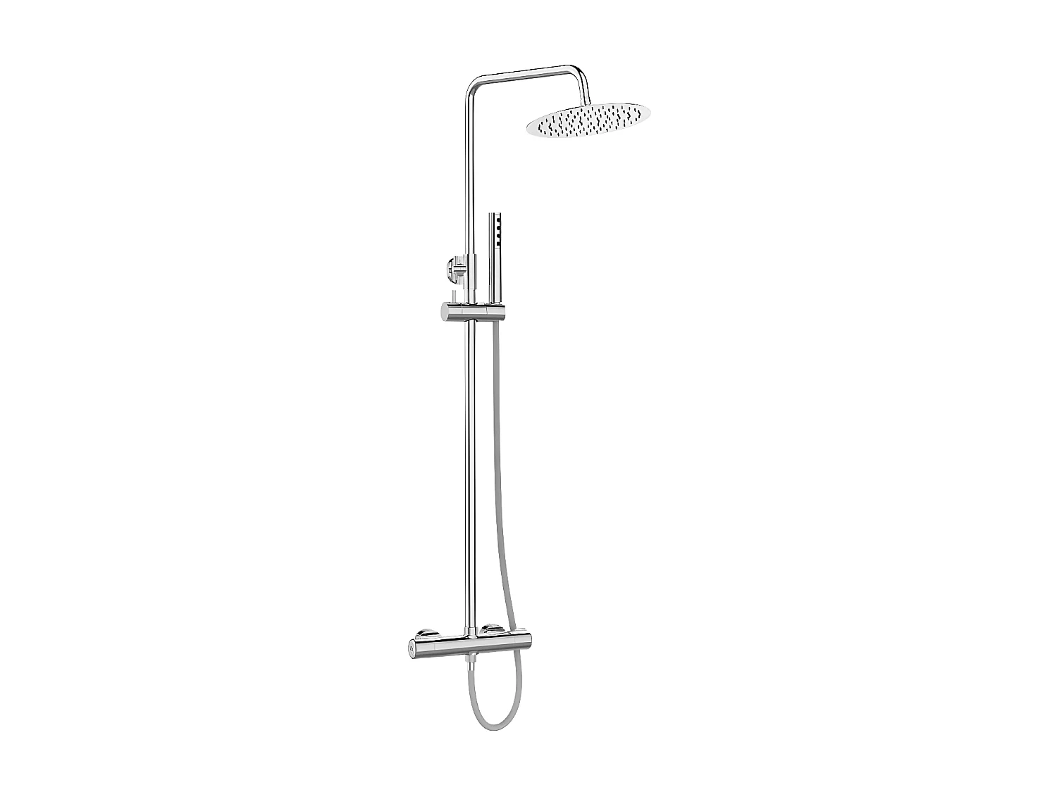 Colonne de douche thermostatique , Pretto Couleur: Chrome