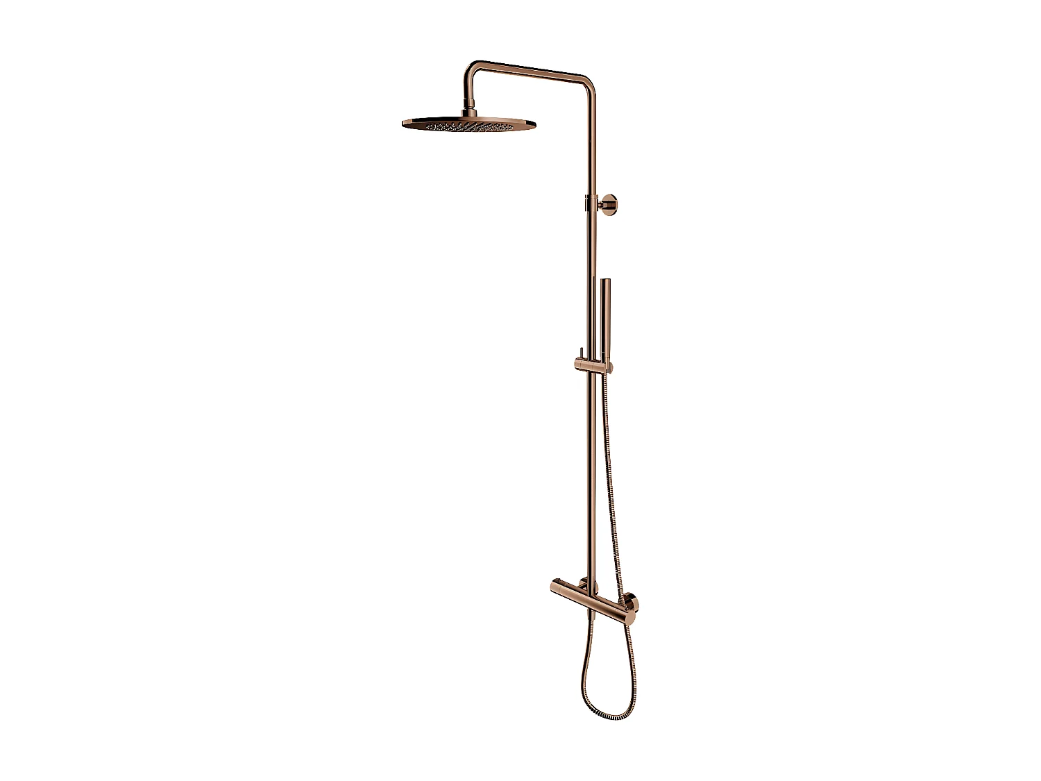 Colonne De Douche Thermostatique Omnires collection Y copper , Couleur : cuivre