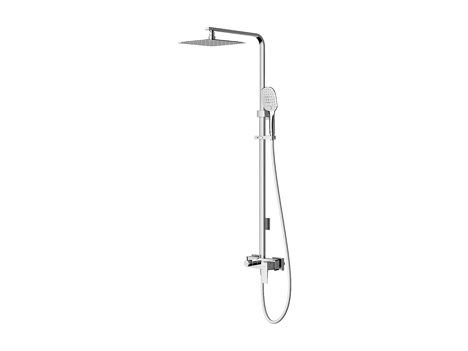 colonne de douche Parma couleur : Chrome
