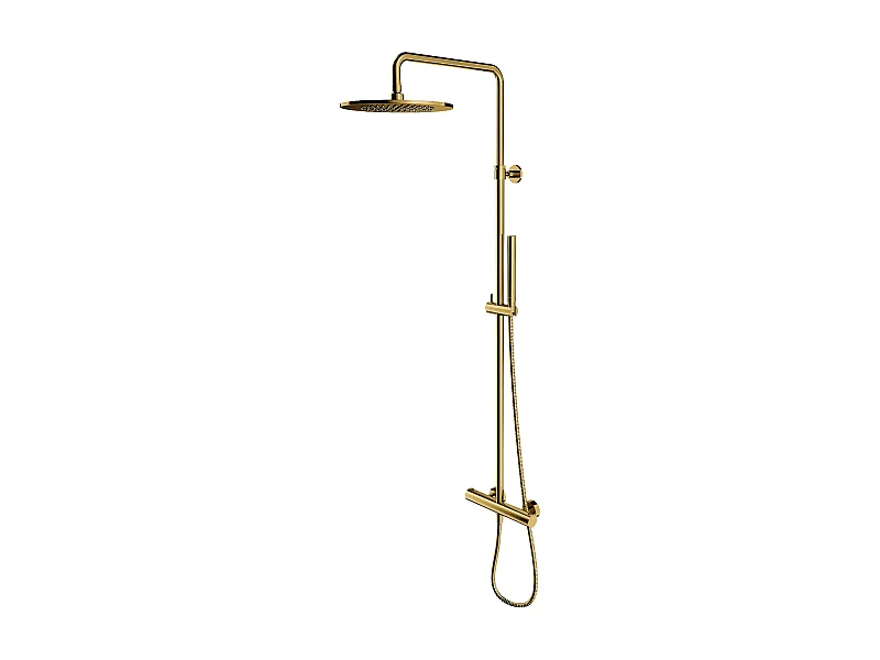 colonne de douche Thermostatique  Y couleur : Or marque OMNIRES