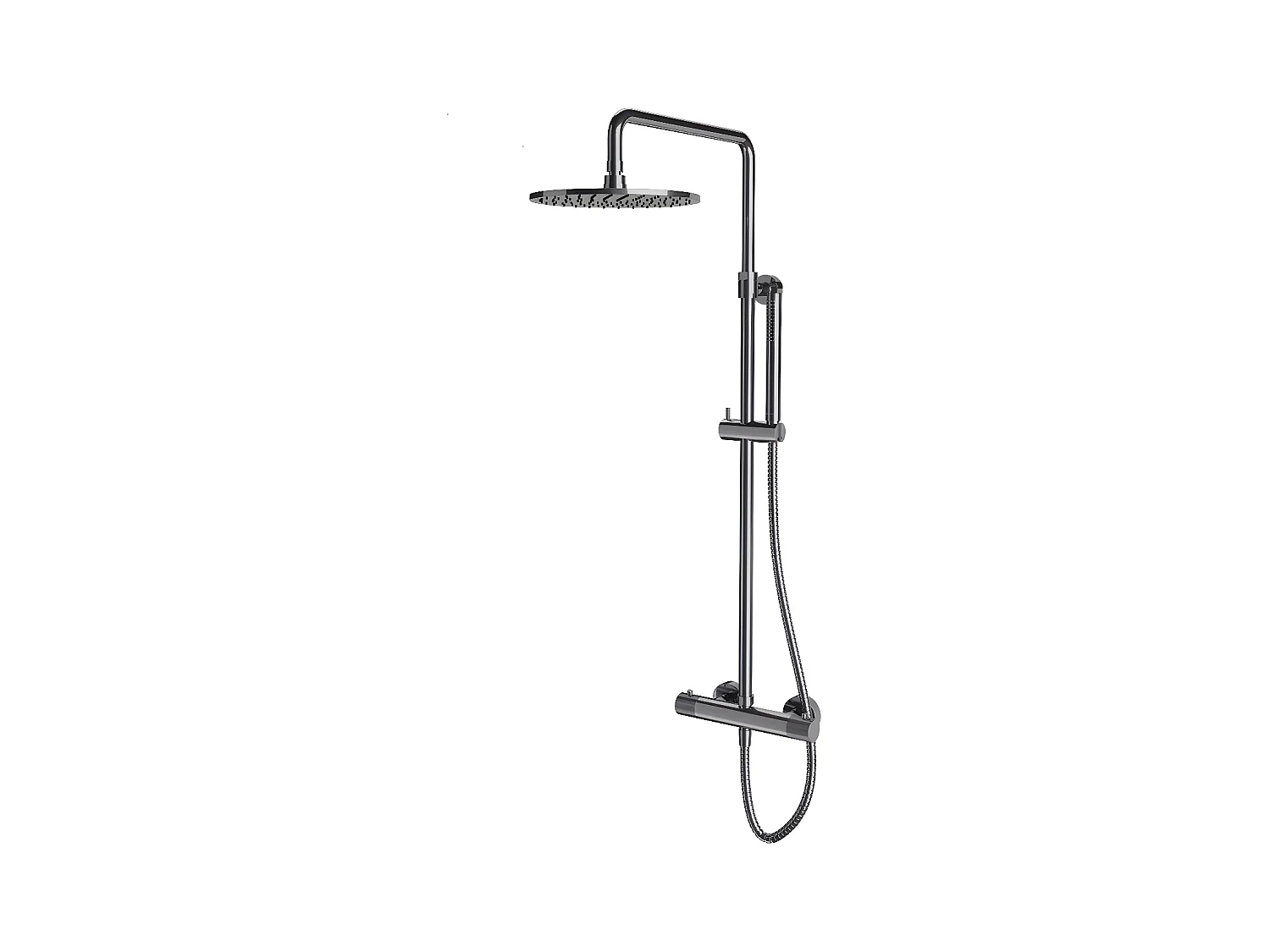 colonne de douche Thermostatique  Contour couleur : Chrome