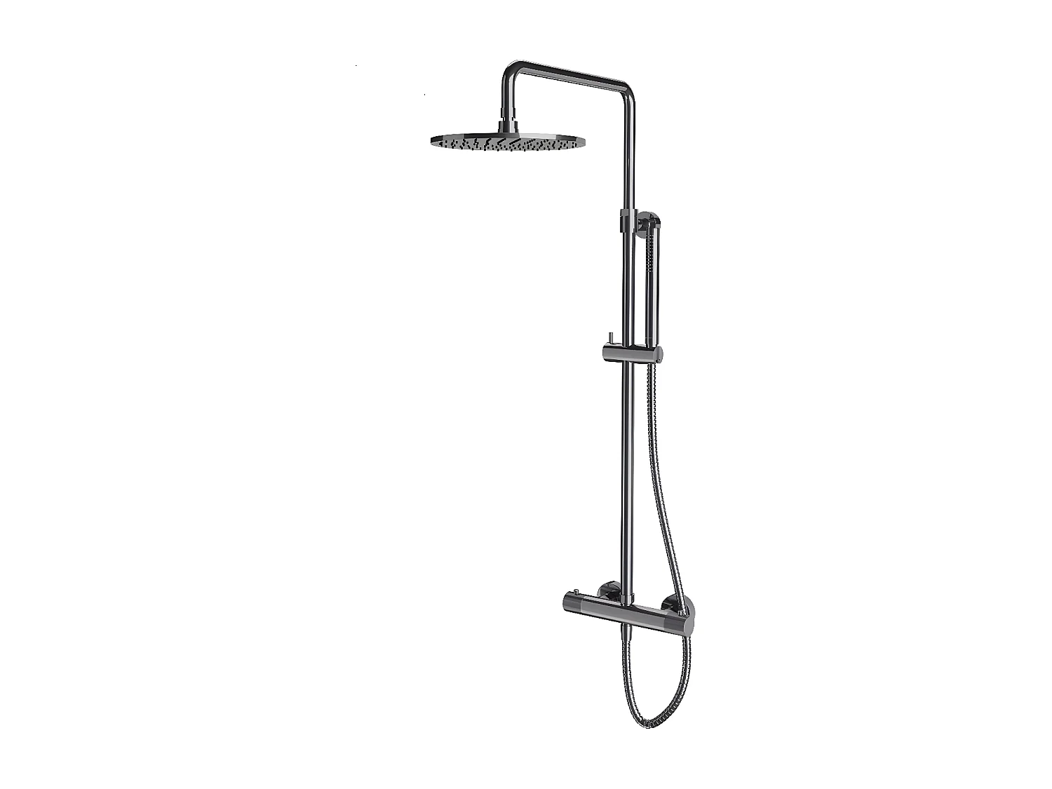 colonne de douche Thermostatique  Contour couleur : Chrome