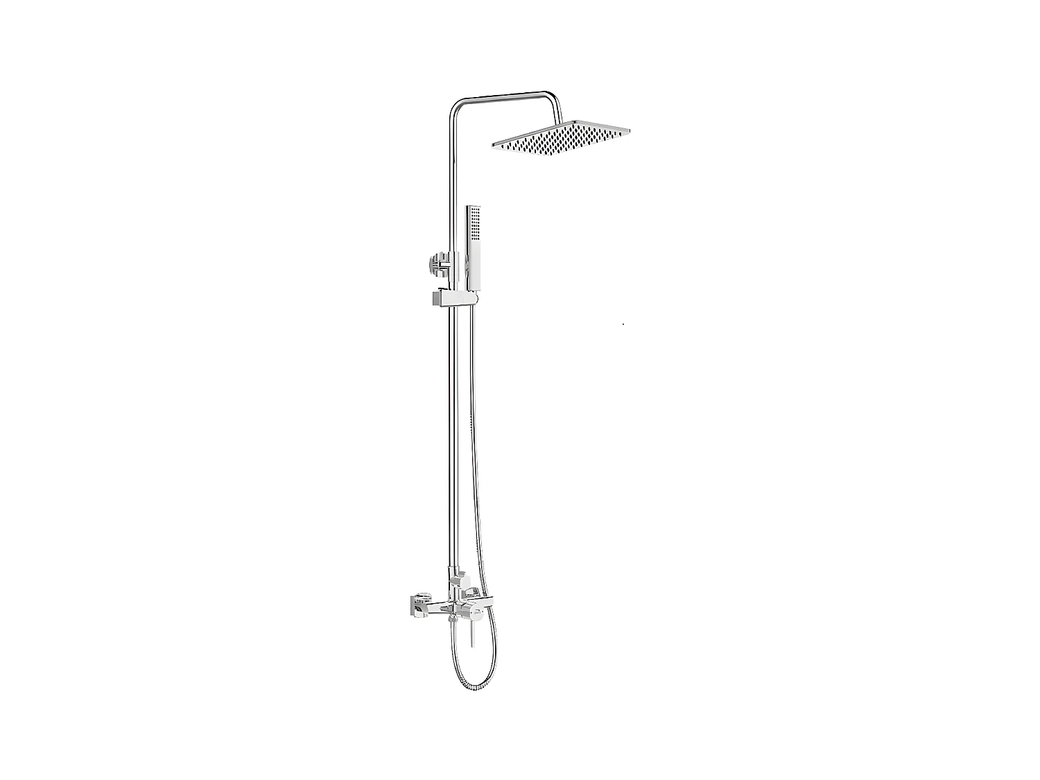Colonne de douche Pola, Couleur: Chrome