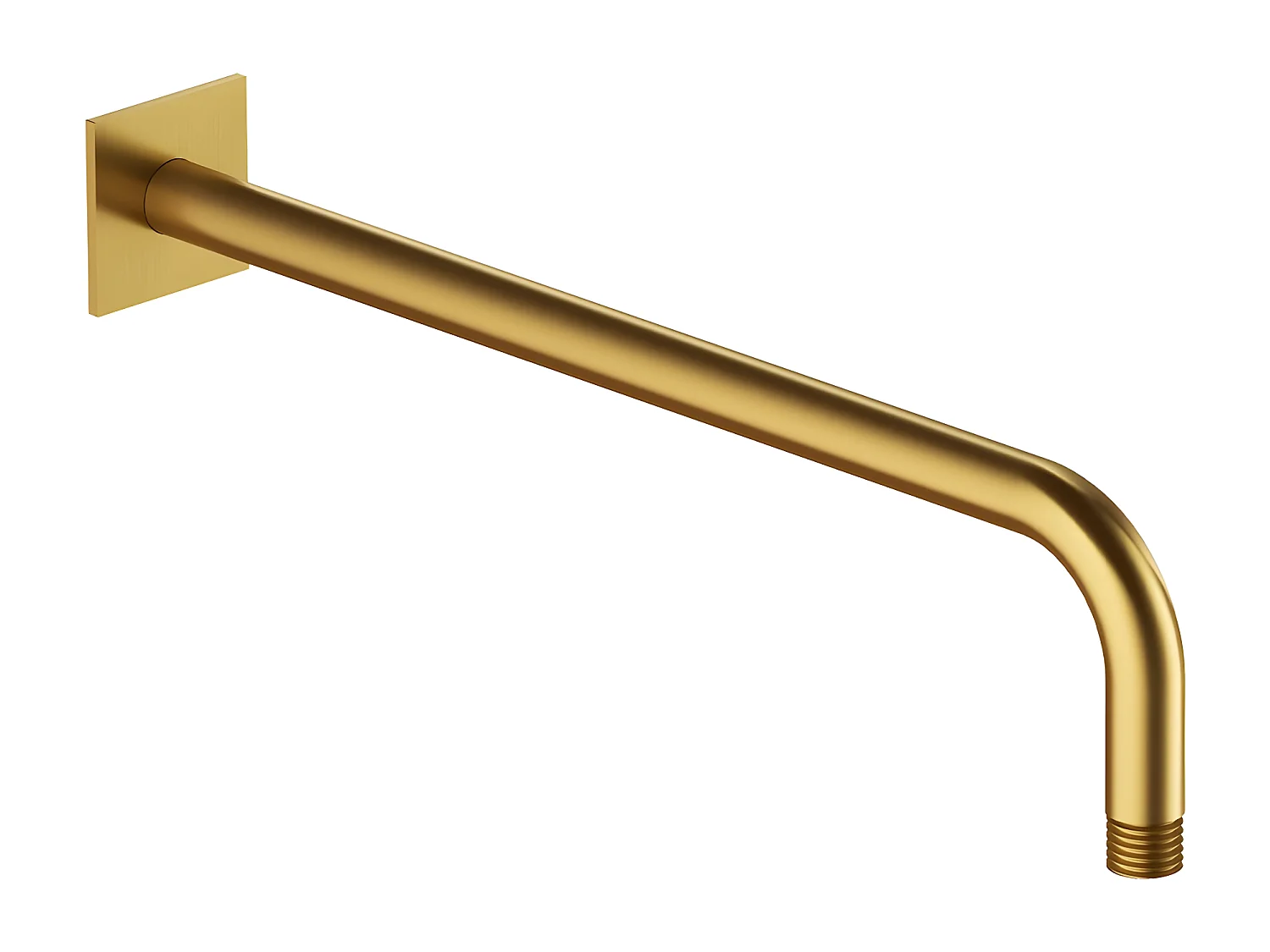 Colonne De Douche Thermostatique En Contour couleur : Or Brossé