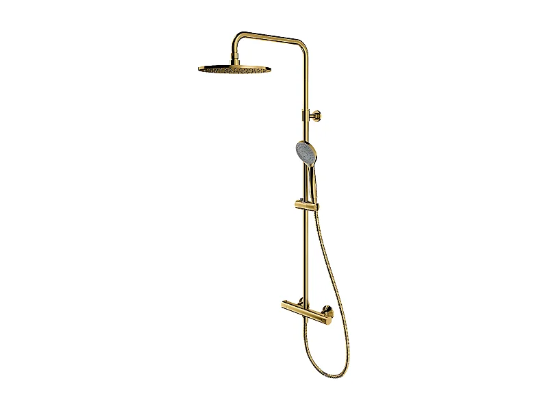 colonne de douche Thermostatique Y couleur : Or marque OMNIRES