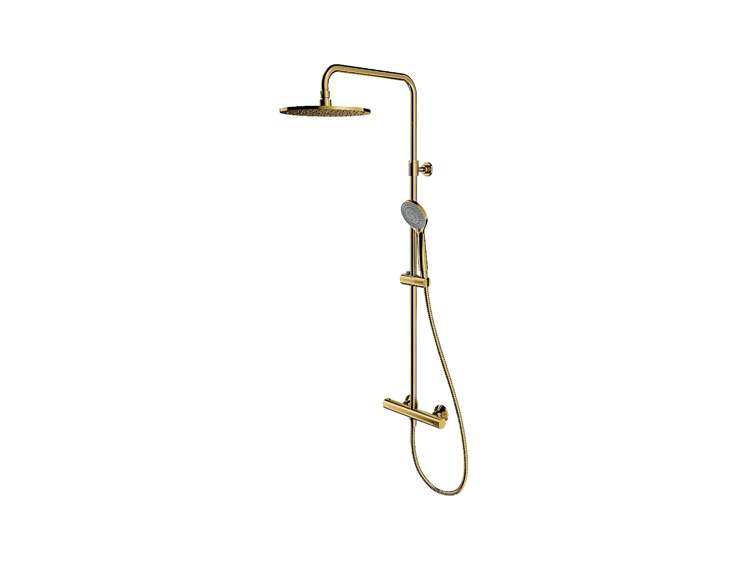 colonne de douche Thermostatique Y couleur : Or marque OMNIRES
