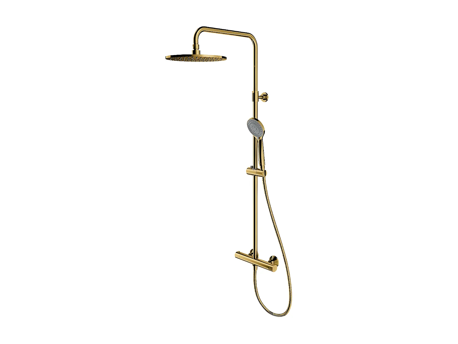colonne de douche Thermostatique Y couleur : Or marque OMNIRES
