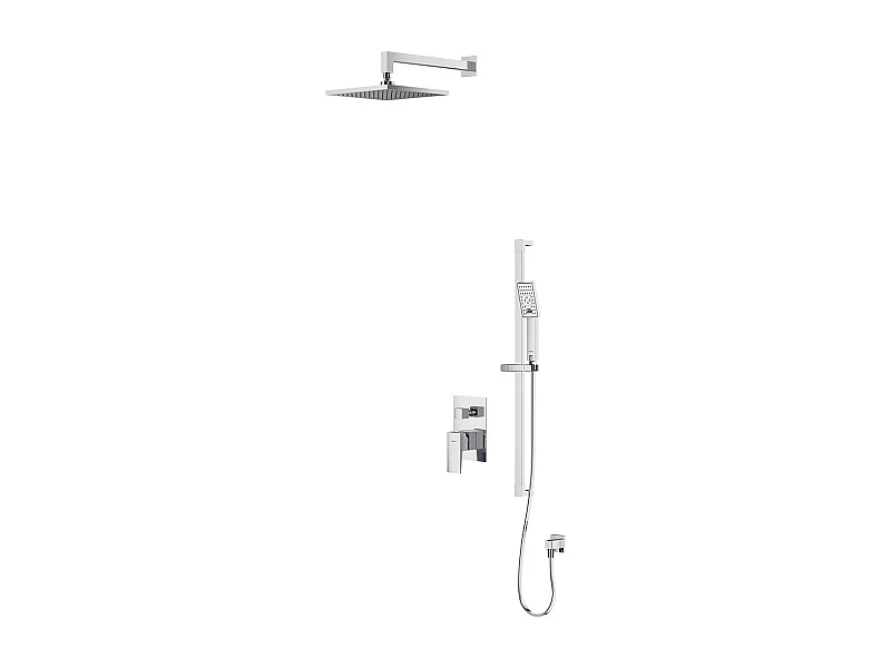 Colonne de douche  FRESH encastrable chrome