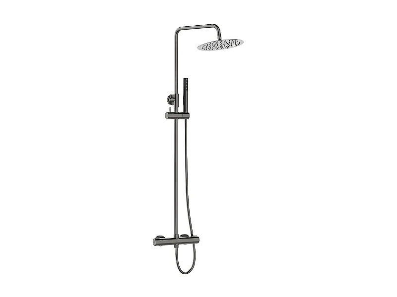 Colonne de douche thermostatique , Pretto Couleur: Graphite