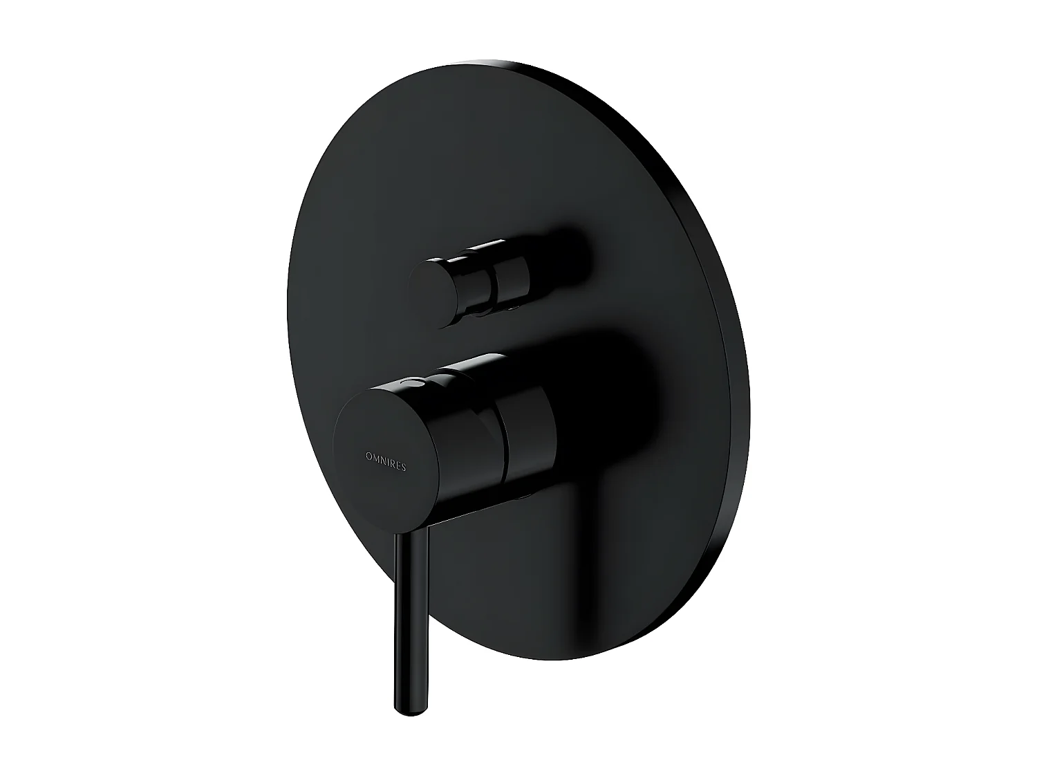 Colonne de douche en Y encastrable noir