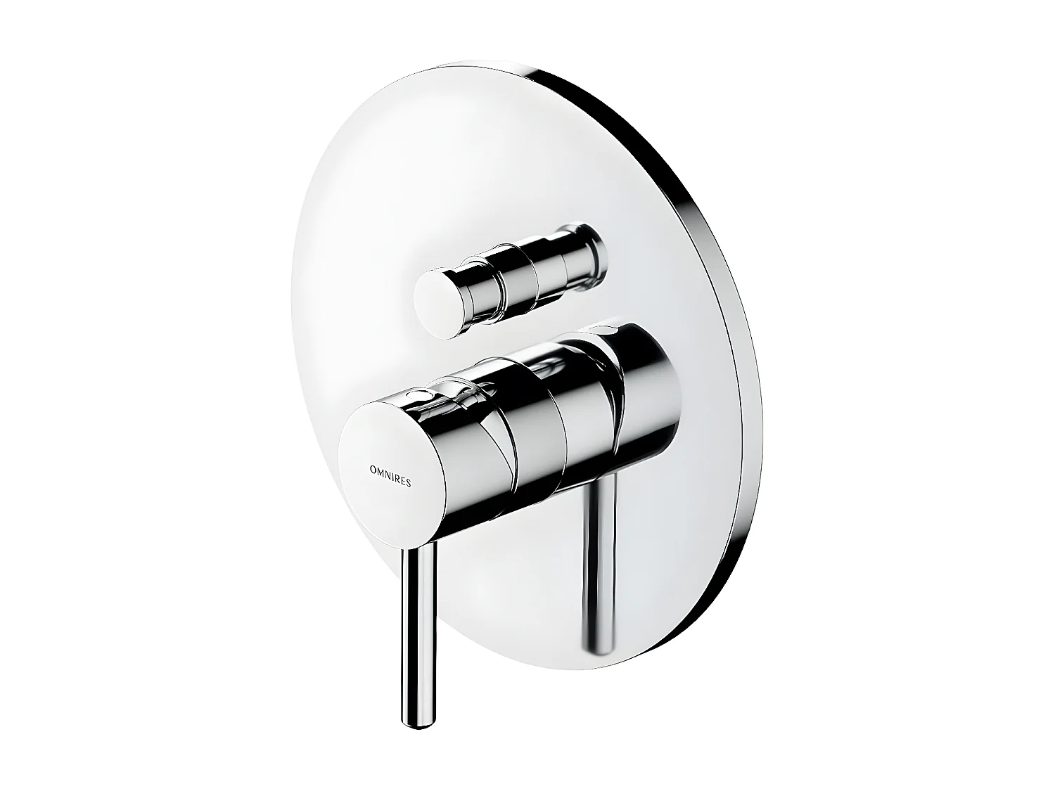 Colonne de douche Y encastrable chrome