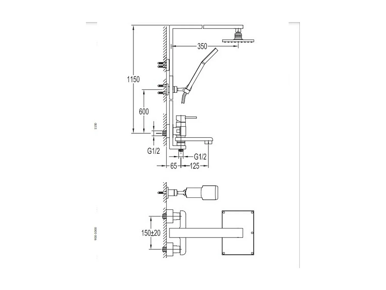 colonne de douche  Darling couleur : Chrome