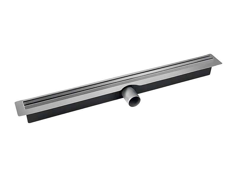 Caniveau de douche SLIM, couleur: inox brossé, longueur:100 cm