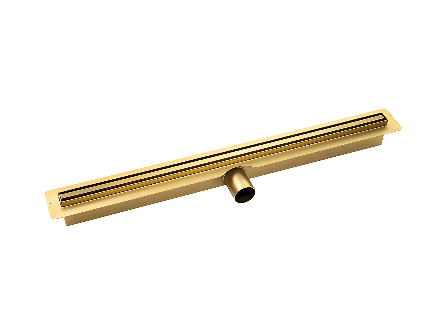 Caniveau de douche SLIM, couleur:doré, longueur:80 cm