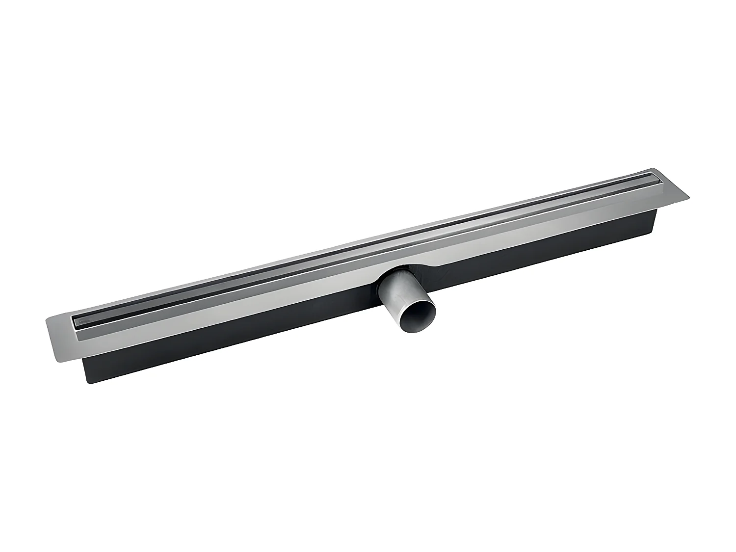 Caniveau de douche SLIM, couleur: inox brossé, longueur:90 cm