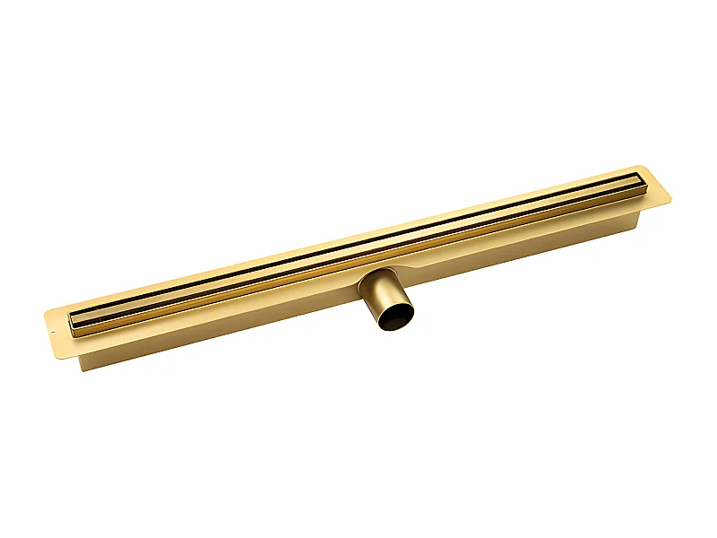 Caniveau de douche SLIM, couleur:doré, longueur:100 cm
