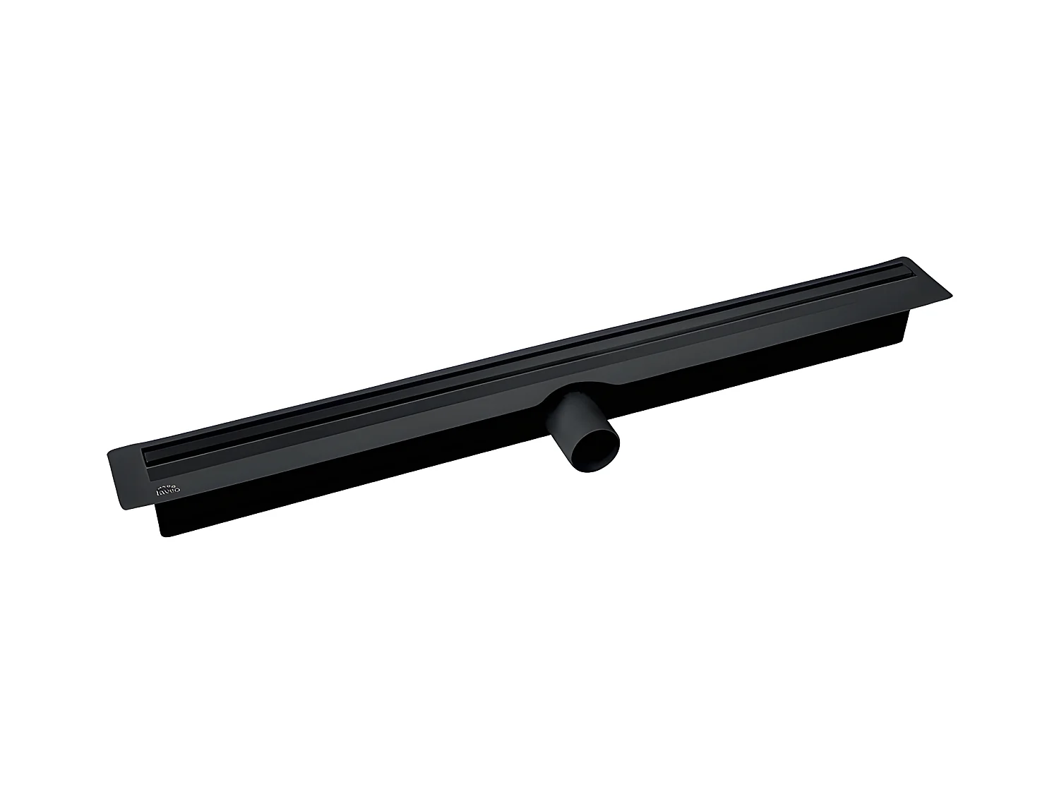 Caniveau de douche SLIM, couleur: noir, longueur:90 cm