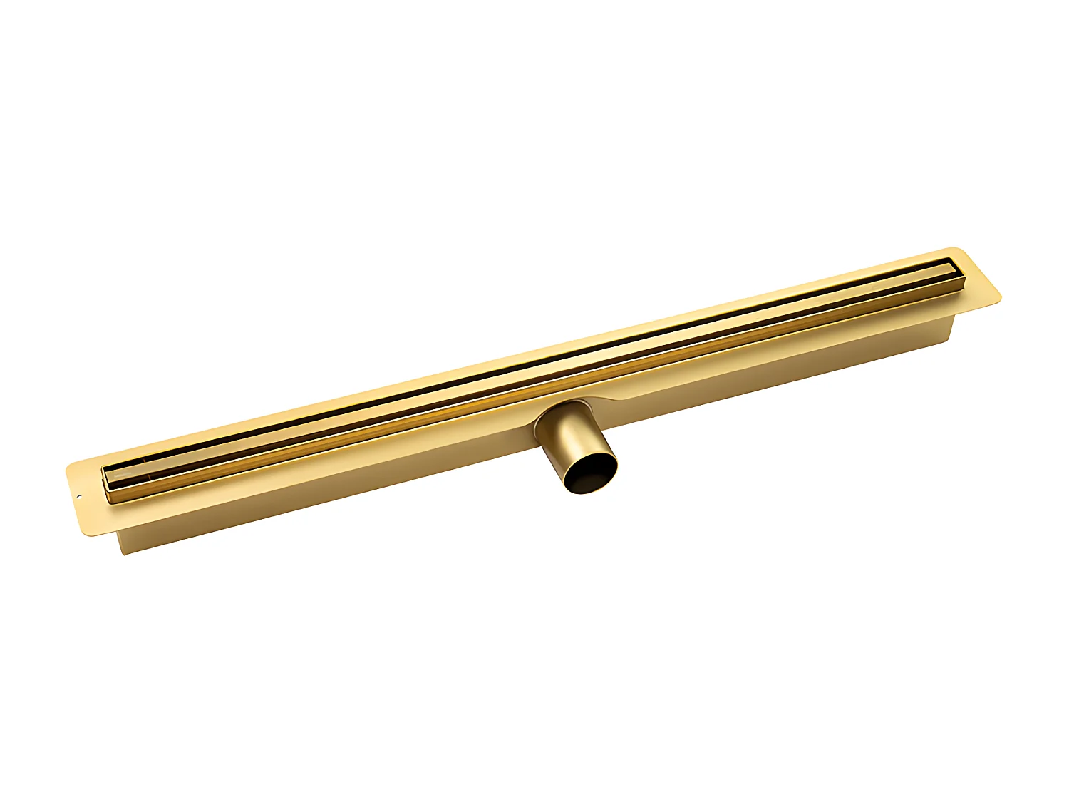 Caniveau de douche SLIM, couleur:doré, longueur:60 cm