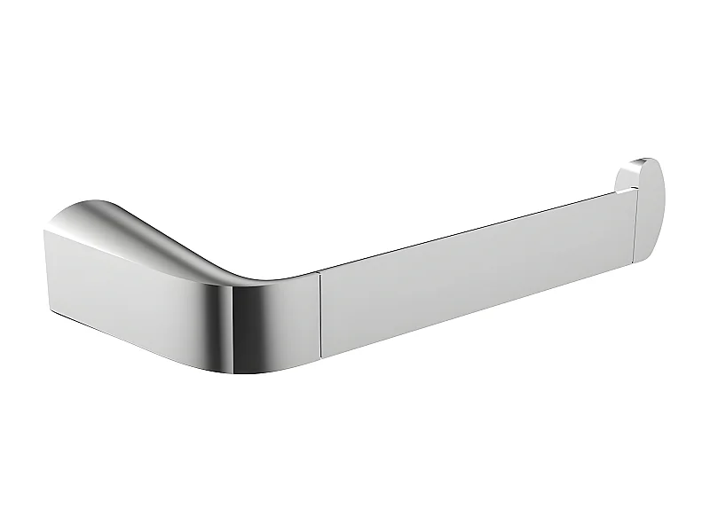 Porte Rouleau Papier Wc Ou Serviettes Saco Chrome Matière Laiton