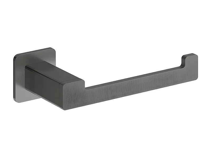 Porte Rouleau Papier Wc Ou Serviettes Nelson Graphite Matière Laiton