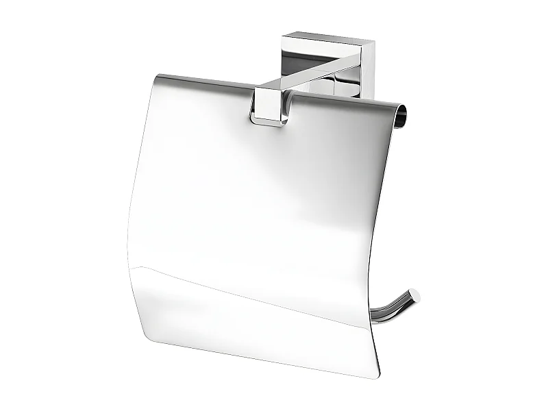 Porte Rouleau Papier Wc Ou Serviettes Lift Chrome Matière Laiton