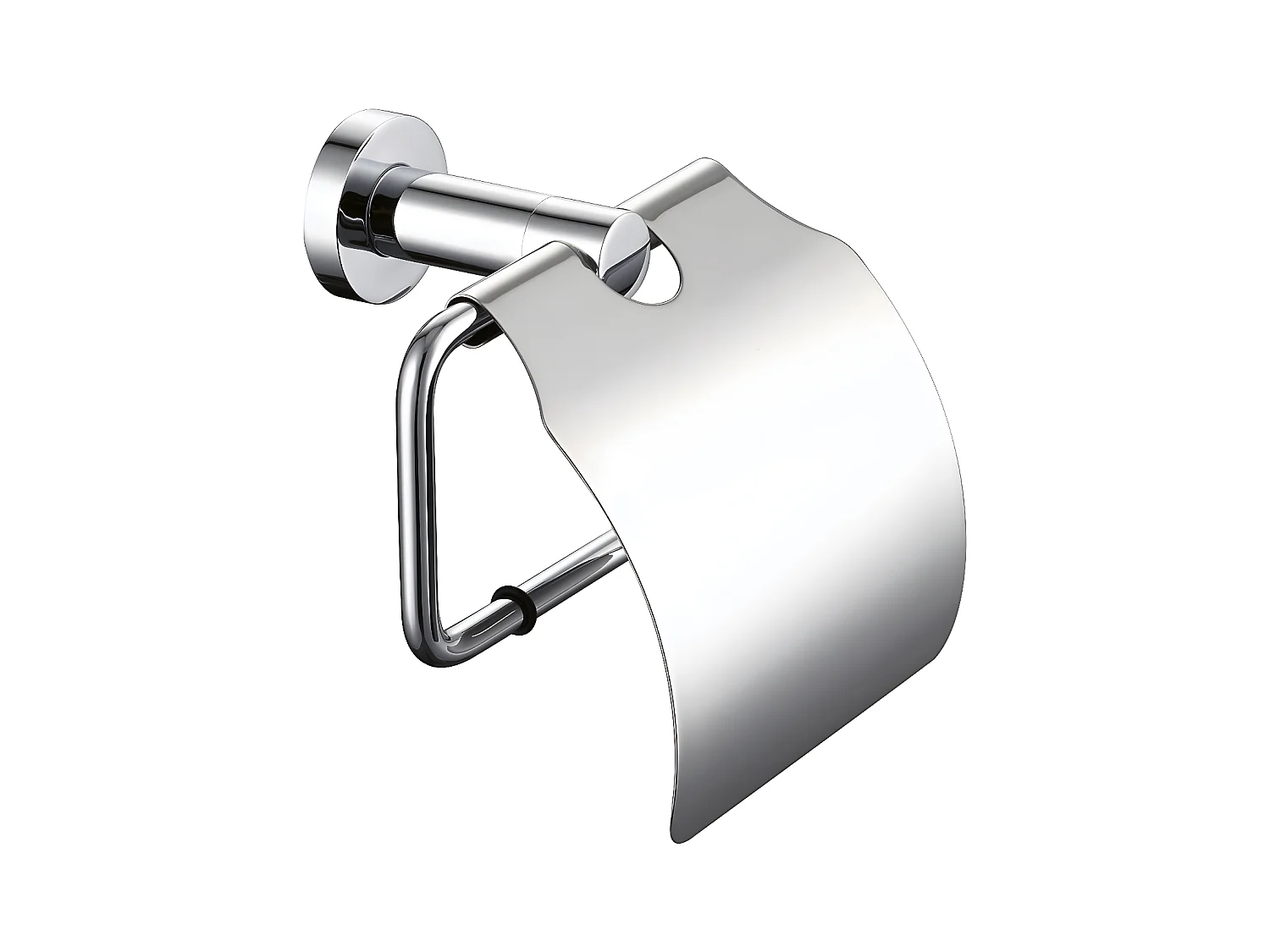 Porte Rouleau Papier Wc Ou Serviettes Modern Project Chrome Matière Laiton
