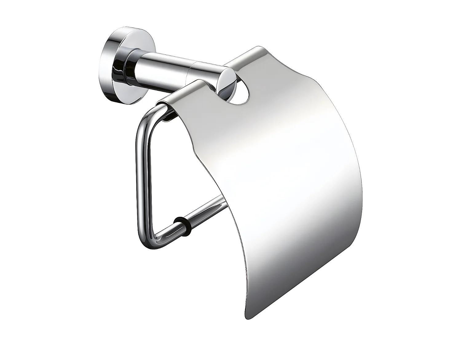 Porte Rouleau Papier Wc Ou Serviettes Modern Project Chrome Matière Laiton