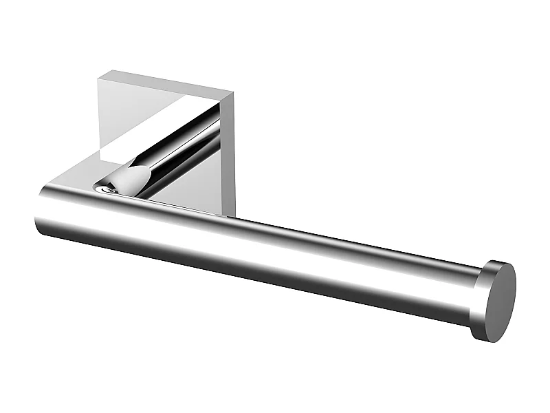 Porte Rouleau Papier Wc Ou Serviettes Tyber Chrome Matière Laiton