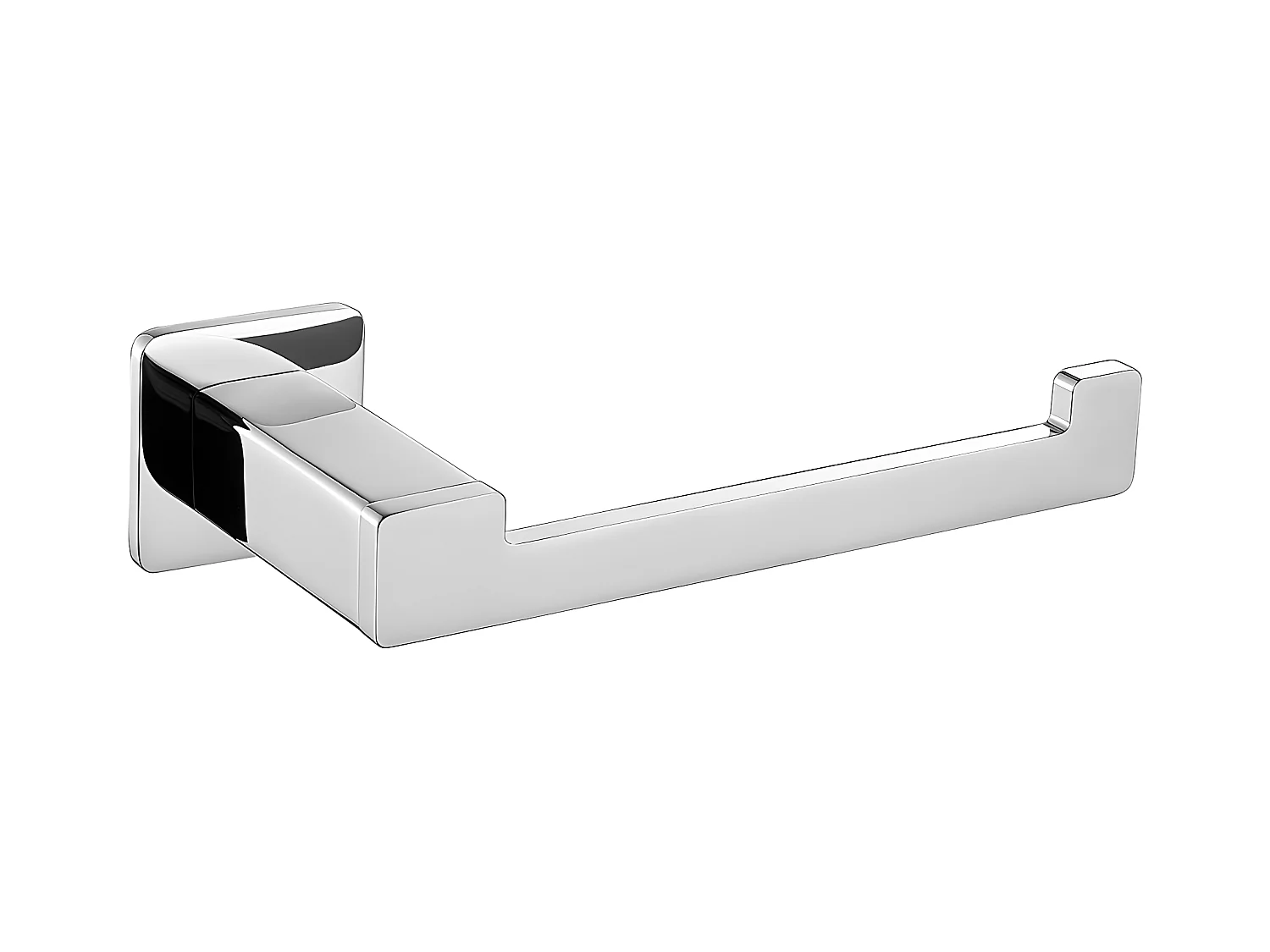 Porte Rouleau Papier Wc Ou Serviettes Nelson Chrome Matière Laiton