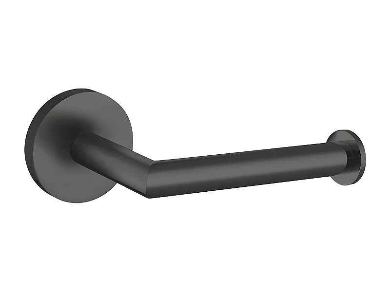 Porte Rouleau Papier Wc Ou Serviettes Modern Project Anthracite Matière Laiton