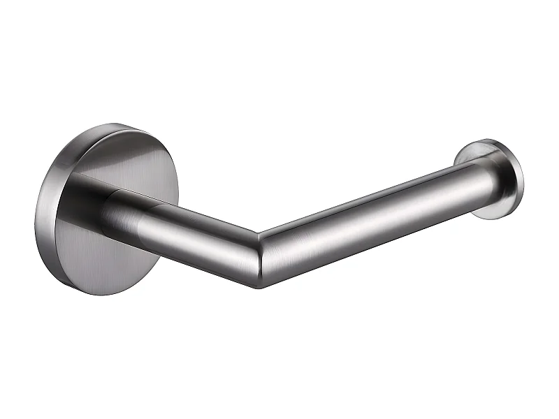 Porte Rouleau Papier Wc Ou Serviettes Modern Project Nickel Matière Laiton