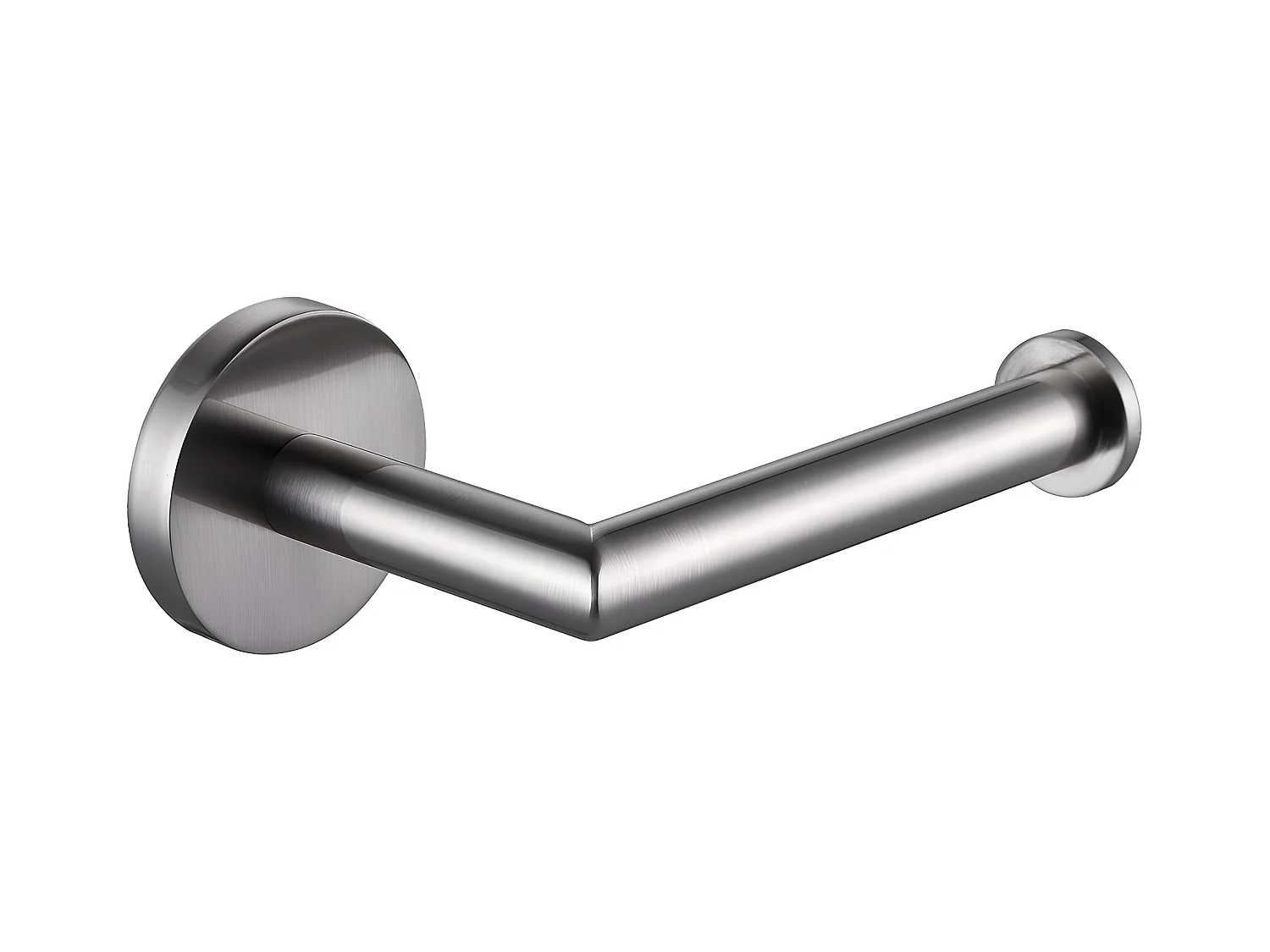 Porte Rouleau Papier Wc Ou Serviettes Modern Project Nickel Matière Laiton