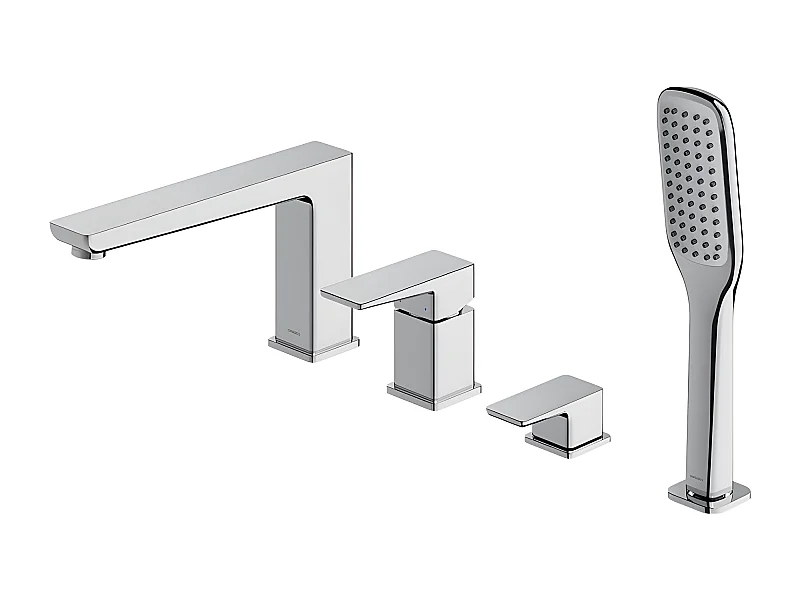 Mélangeur de bain 4-trous  PARMA Couleur: chrome