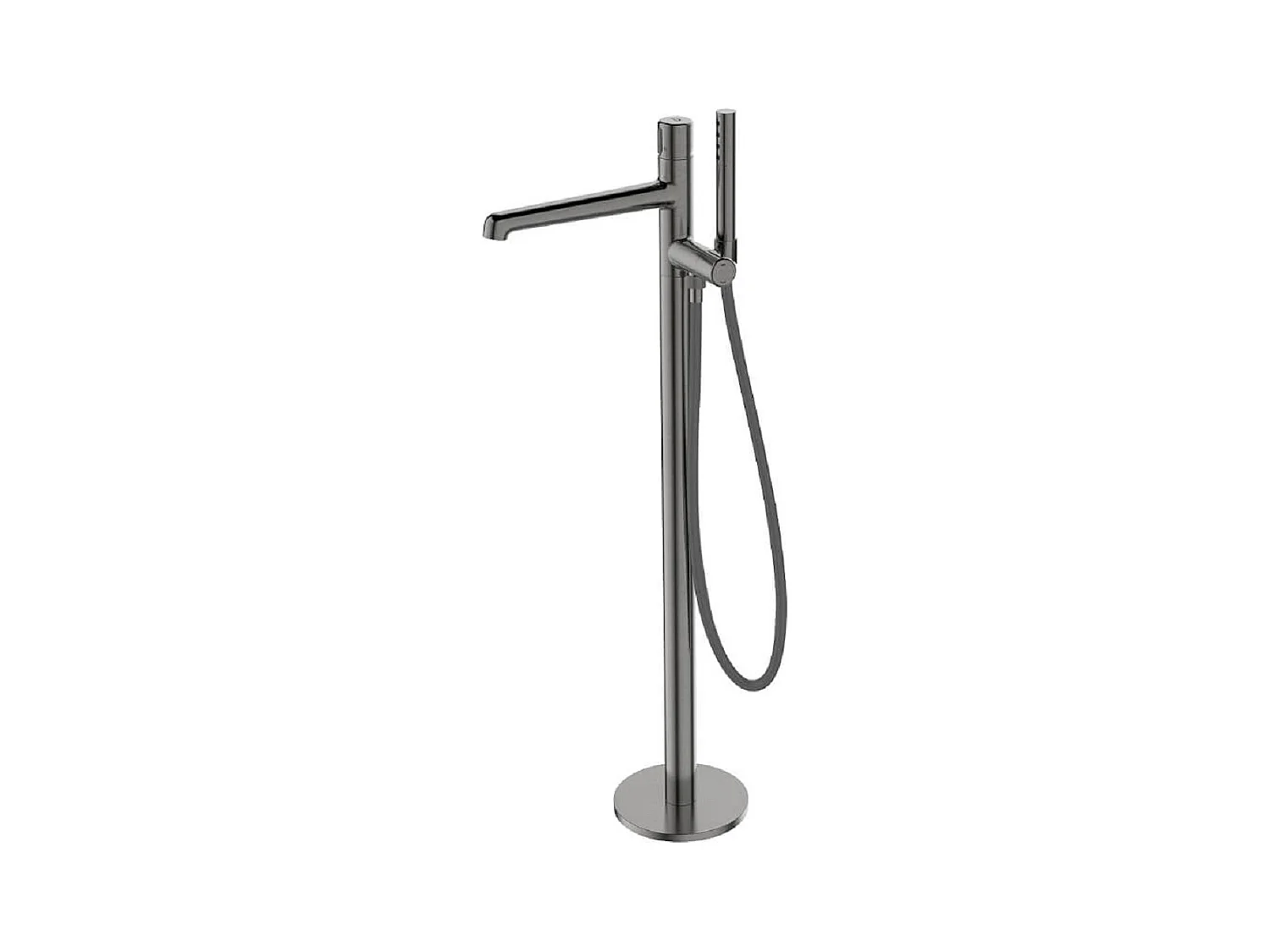 Mitigeur de baignoire îlot Pretto, couleur: Graphite