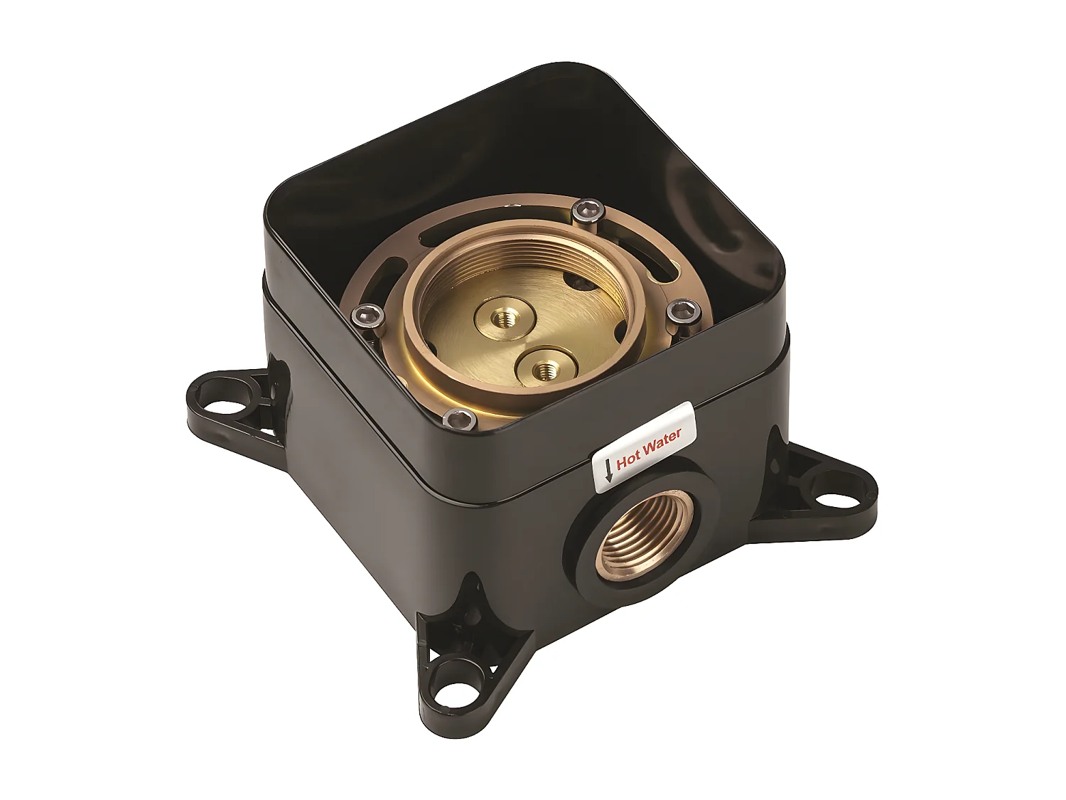 Mitigeur de baignoire îlot Pola, couleur: Chrome