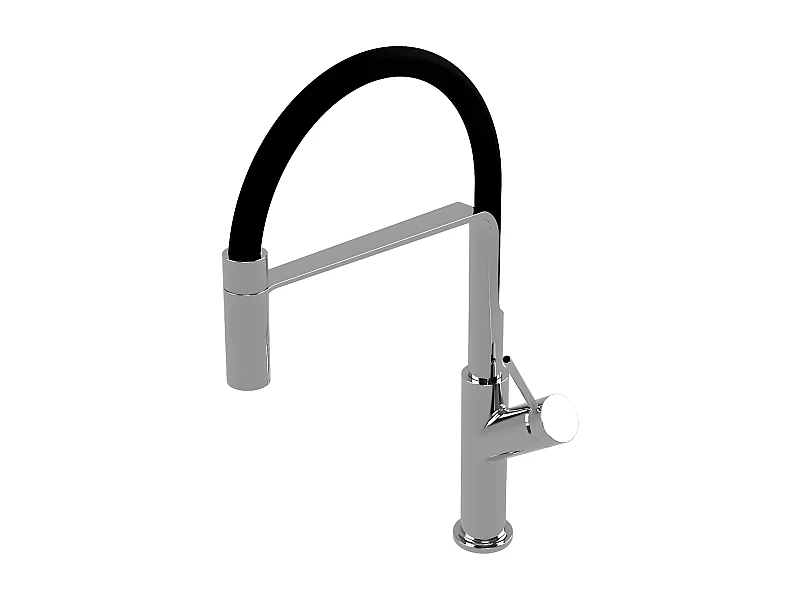 Mitigeur de cuisine VITA chrome -noir