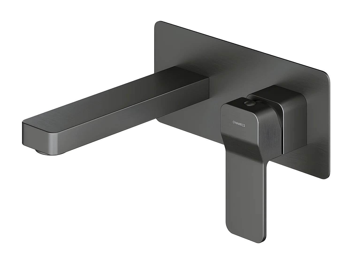 Mitigeur Lavabo À Encastrer Slide  Anthracite