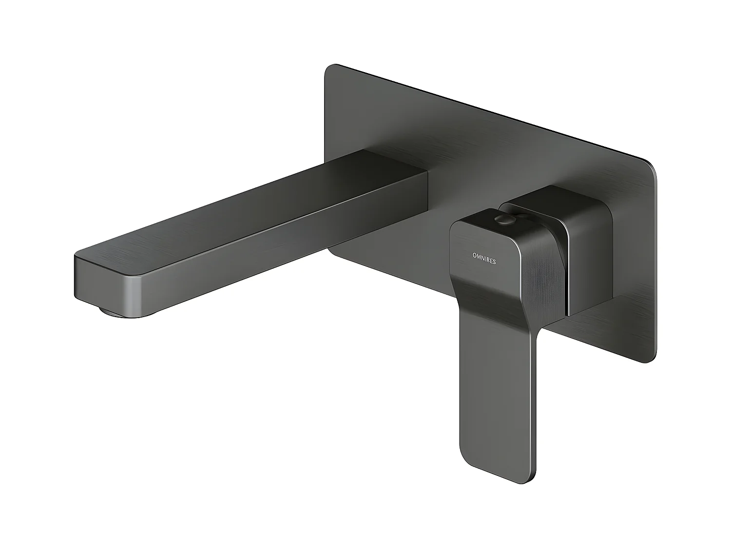 Mitigeur Lavabo À Encastrer Slide  Anthracite