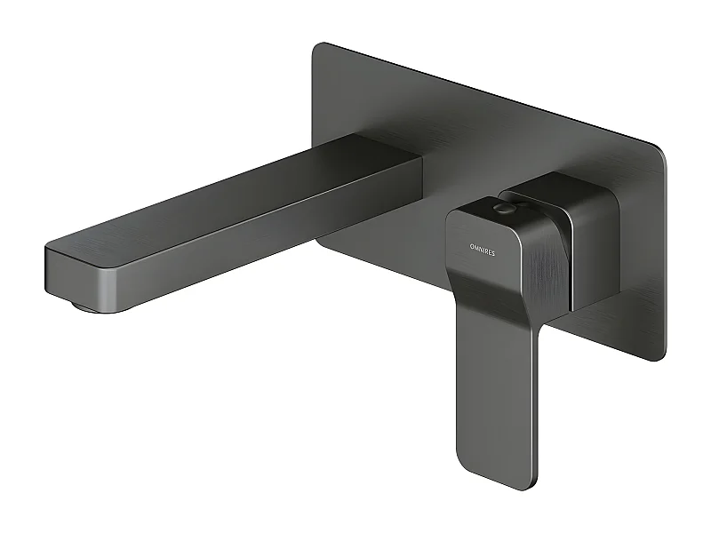 Mitigeur Lavabo À Encastrer Slide  Anthracite